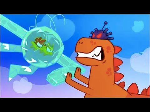 Om Nom Stories - Super Noms VS Godzilla (Cut the Rope) 💚 Super Toons TV - Best Cartoons