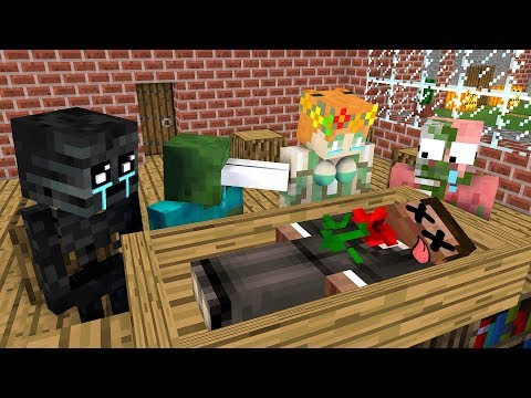 Monster School: RIP HEROBRINE - Funny Minecraft Animation