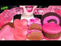 ASMR PINK HONEY JELLY BLACK PINK ICE CREAM 핑크 꿀젤리 블랙 핑크 아이스크림 먹방 EAT