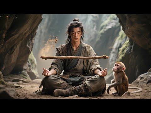 Amnesiac Beggar Meets Divine Monkey in Cave, Gains Unimaginable Power｜2025 Fantasy Movies #xiaozhan