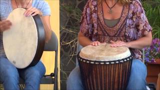 Hands - Long Branch drum circle - August 3