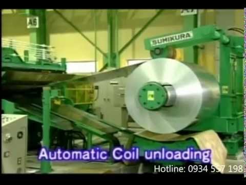 Chin Fong - Day chuyen cat xa ton - Slitting, cutting & blanking line