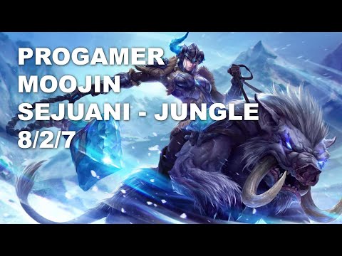 Progamer Moojin Jungle Sejuani vs Lee Sin - KR Challenger Rank Game