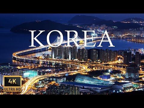 FLYING OVER KOREA (4K UHD) - Relaxing Music Along With Beautiful Nature Videos - 4K Video Ultra HD
