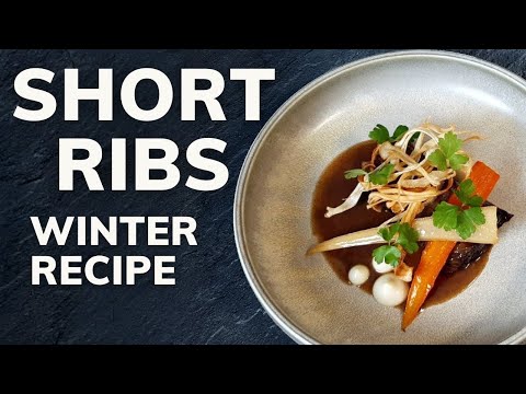 Michelin star BEEF SHORT RIBS recipe (Fine Dining...