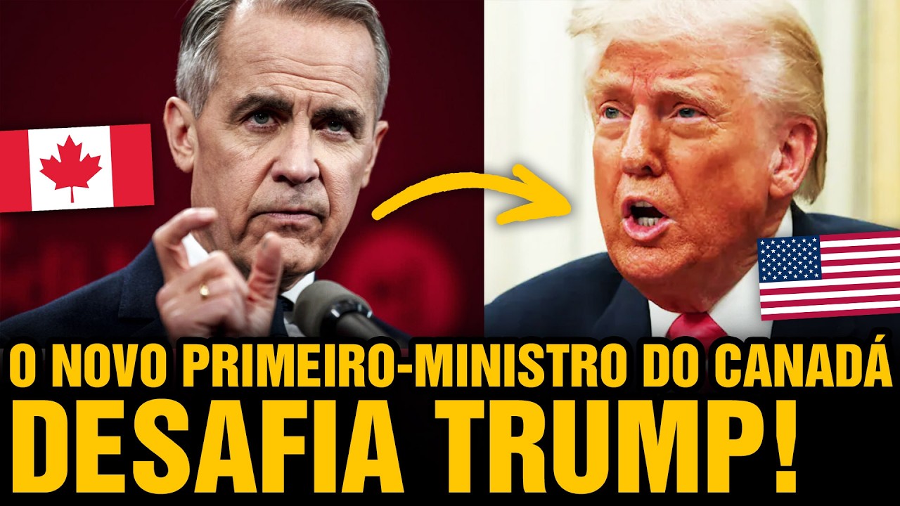 Novo PRIMEIRO-MINISTRO do Canadá DESAFIA TRUMP | Veja discurso da posse de Mark Carney (Dublado) 🇨🇦