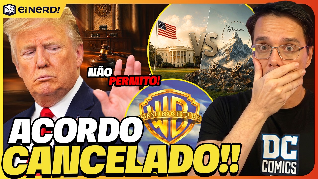 BOMBA! COMPRA DA WARNER ESTÁ SUSPENSA!