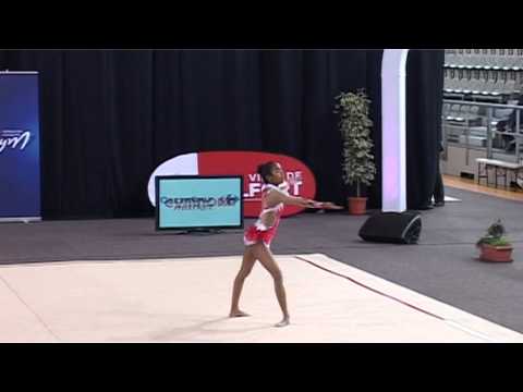 Lola EXPOSITO - MAIN LIBRE -Finale nationale GR- Belfort 2014