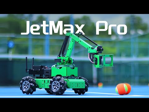 ROBOT DE CONSTRUCTION À PROGRAMMER BRAS HIWONDER JETMAX PRO JETSON NANO INCLUS AVEC CHÂSSIS DE ROUES MECANUM HOLONOMES_6