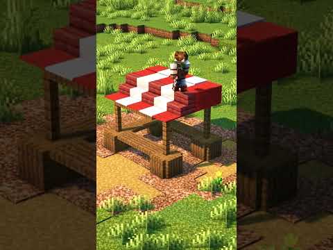 Minecraft, Perfect Market Stall, Build Tutorial #minecraft #minecrafttutorial