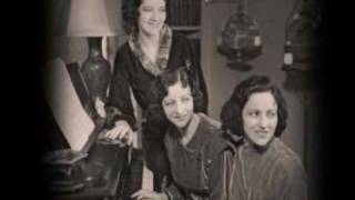 The Boswell Sisters - I thank you mister moon (1931).wmv