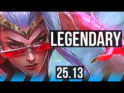 VAYNE vs SYNDRA (MID) | 13/2/10, Legendary | EUW Diamond | 25.13