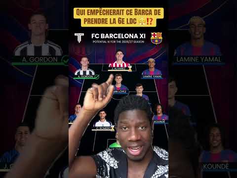 Avec ce 11, Qui empêcherait ce Barca de prendre la 6e ldc #mercato #barca #foot #liguedeschampions