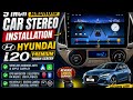 9 Inch Android Car Stereo Installation Hyundai I20 Premium