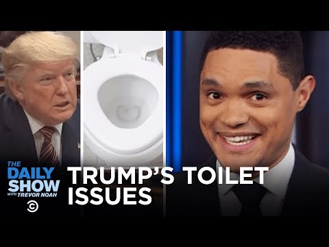 Trump’s Dramatic Toilet Talk | The Daily Show Trump’s Dramatic Toilet Talk | The Daily Show