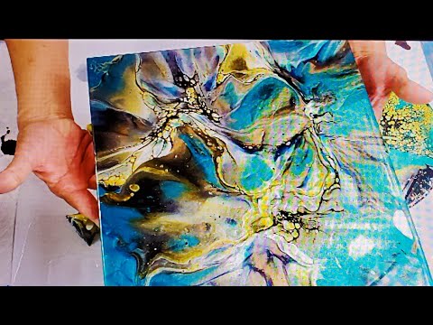(347) Resin Application Skill-Sharing Talkie | Acrylic Pouring | Fluid Art
