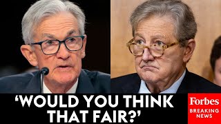 JUST IN: John Kennedy Asks Fed Chair Jerome Powell Point Blank About Debanking