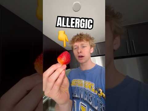 Eating food I’m ALLERGIC to…