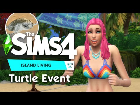 Hatching Turtles Event | The Sims 4 Island Living Video