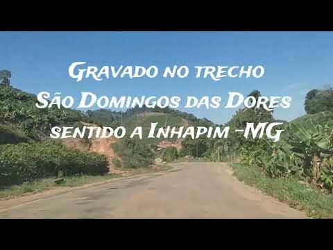 As Obras continuam no Recapeamento da LMG-823. Trecho São Domingos das Dores a Inhapim Minas Gerais.