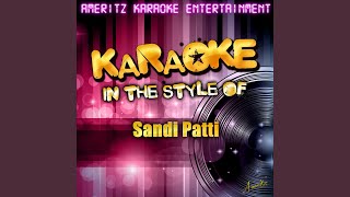 Make His Praise Glorious (In the Style of Sandi Patti) (Karaoke Version)