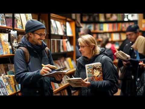 “Paris Manga Store” Introduction Video"「パリのマンガ・ストア」紹介動画