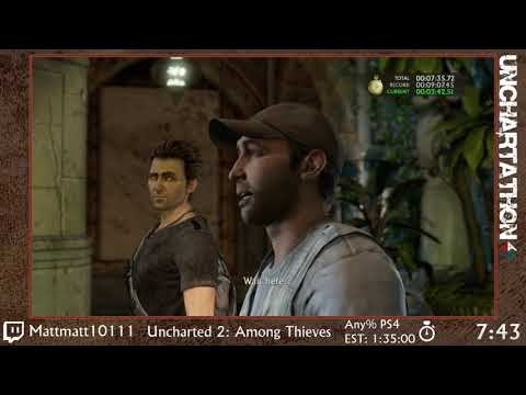 Unchartathon - Uncharted 2: Among Thieves Any% PS4 by Mattmatt10111