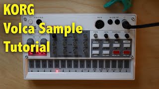 Video thumbnail for KORG Volca Sample Full Tutorial by Simon Guitar