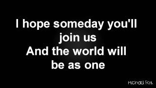 Taio Cruz - Imagine (John Lennon Cover) [Lyrics on Screen] M&#39;Fox