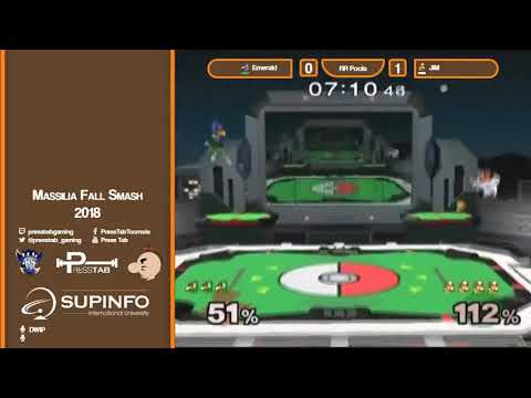 Emerald VS JiM - Melee Singles Pools - Massilia Fall Smash 2018