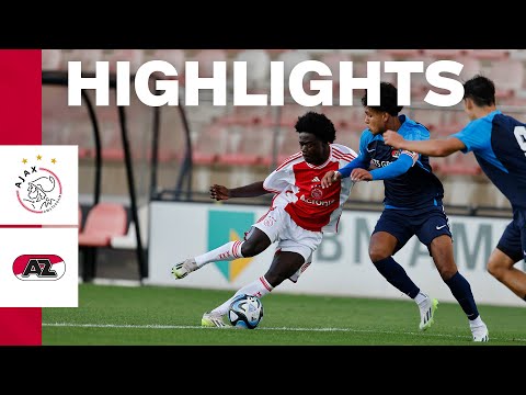 Goals, goals & goals! 😍  | Highlights Ajax O17 - AZ O17
