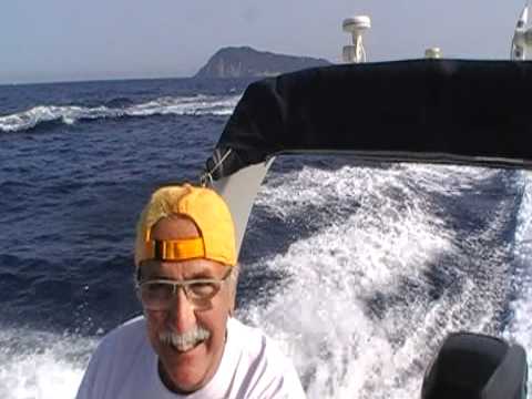 Ritorno da Ponza in Gommone 2012