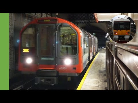 Class 482 (1992 Stock) arrives at Waterloo