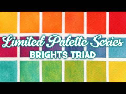 Limited Palette Series Ep. 3 | New Gamboge, Quin Rose & Cobalt Teal