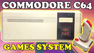 1990 COMMODORE C64 GAMES SYSTEM Review, Cartridge Door Fix, Modern Mods, GS and Non-GS Games Review