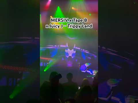 Mersiv x Tape B x Juicy J - Trippy Land Live #dubstep #mersiv #tapeb