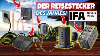 IFA 2025 Highlights Tessan: Voyager mit 205 Watt? Ich bin offiziell verliebt in einem Reiseadapter.