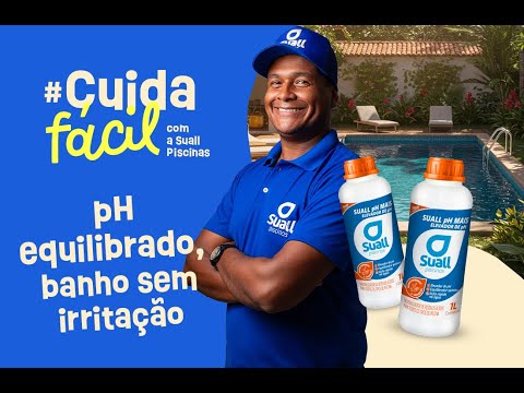 Suall PH Mais para Piscinas 1 Litro SUALL PISCINAS-CPHMAL01 - Video