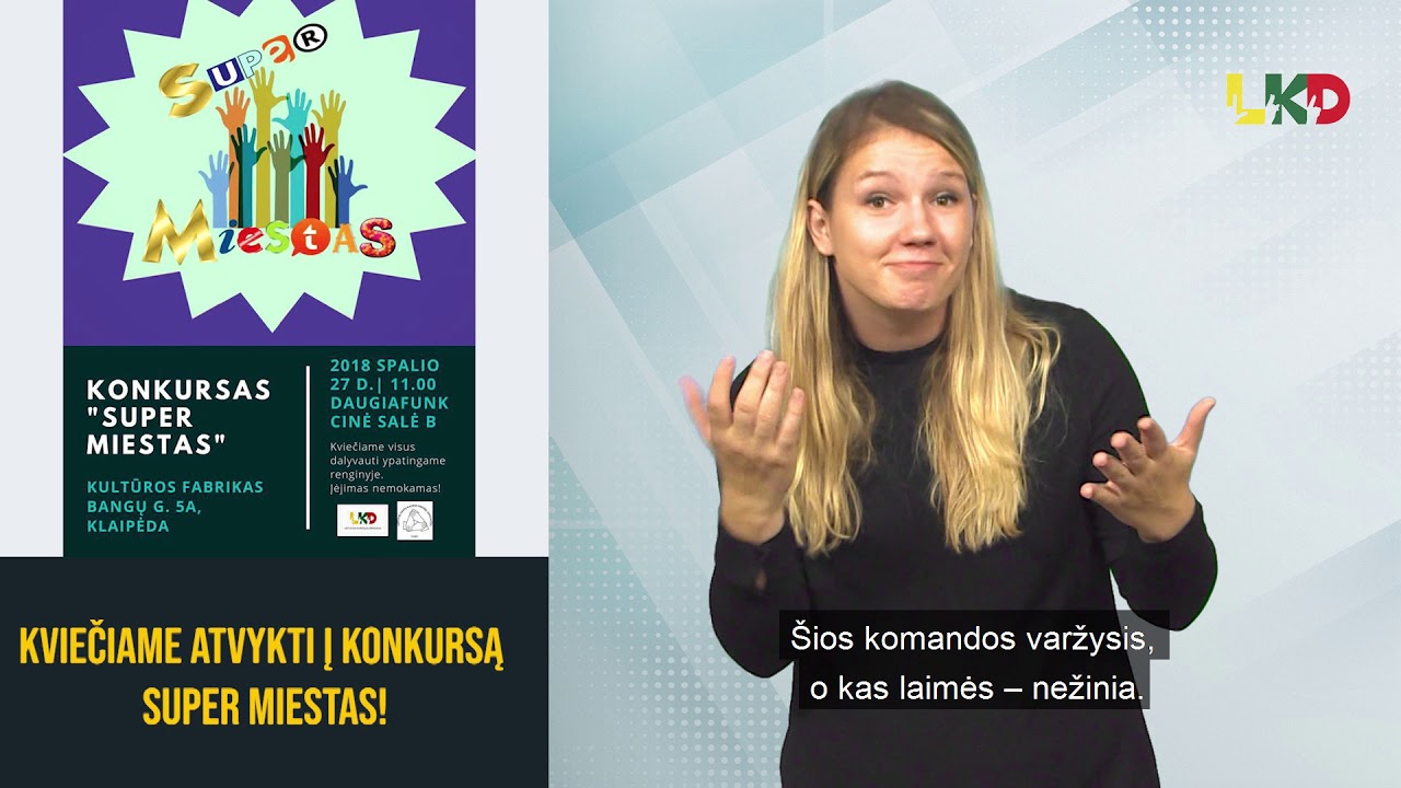Kviečiame visus atvykti į konkursą Super Miestas!