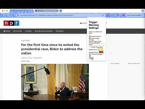 Item video thumbnail