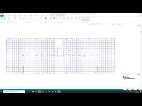 MicroFe: M317. de Wandartiger Träger - Teil 3: Bemessungsmodelle in MicroFe 2D Platte erstellen
