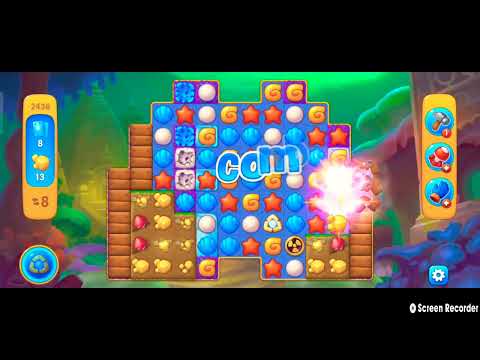 Fishdom I Level 2436 I Hard Level I No Booster