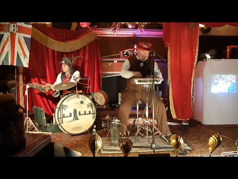 DJ Bongo at the Surrey Steampunk Convivial 2021