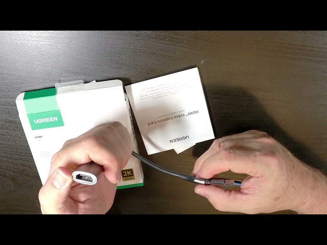 Vídeo relacionado con UGREEN Tarjeta de Adquisición Vídeo USB C 4K 30Hz Entrada USB C A 3.1 2K
