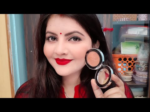Colorbar mattillution blush review | new launch | blush for indian skin tone | blush for oily skin Video