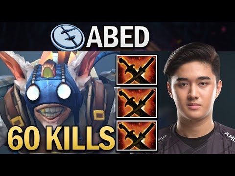 EG.ABED MEEPO WTF 60 KILLS - DOTA 2 GAMEPLAY