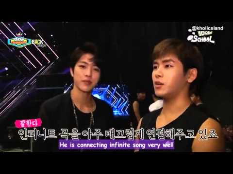 140626 INFINITE Show Champion  BACKSTAGE CUT eng