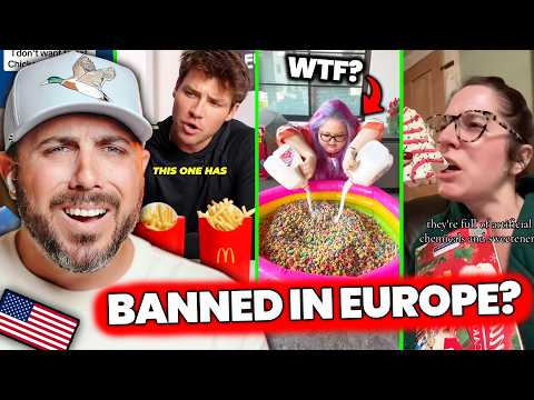 BANNED in Europe, SOLD in America: The SHOCKING Truth About Food 😱