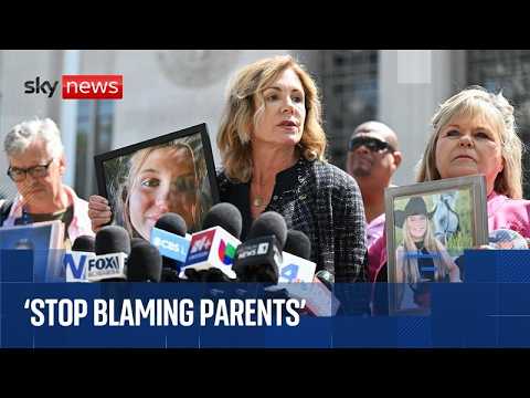 Outside court after Meta and YouTube found liable for social media addiction