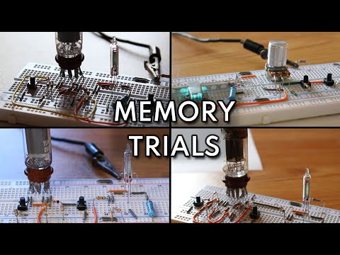 Vacuum Tube Computer P.24 – Building SR Flip Flops with Trial and Error